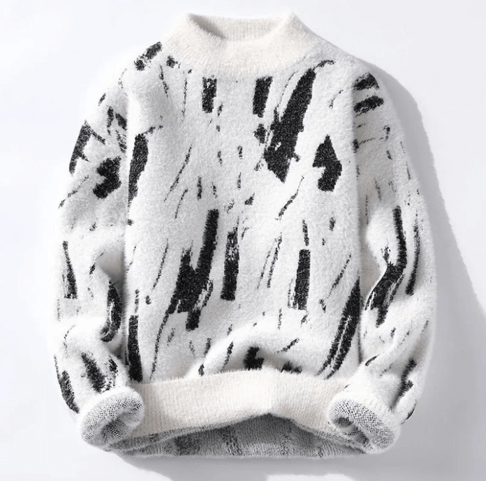 Aldric™ - Mixed knit sweater